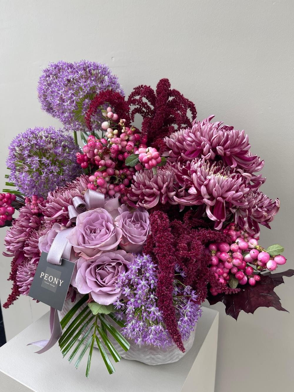 Purple Allium Arrangement
